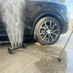 Tool Daily surface cleaner attachment for even debris removal on driveways