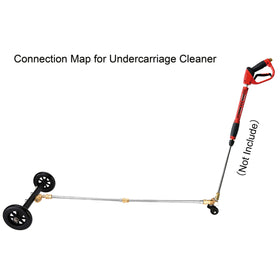 Tool Daily swiveling wheel design improves maneuverability during cleaning