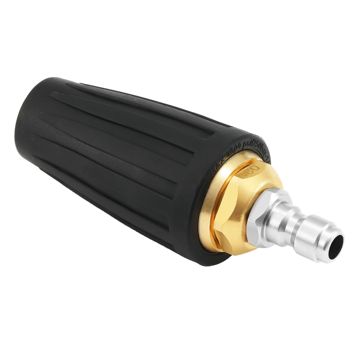 Tool Daily Turbo Nozzle with 360° rotation for quick grime removal.