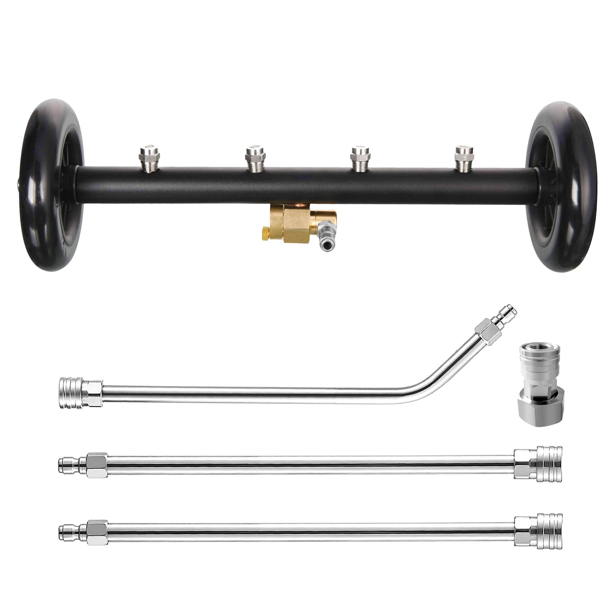 Tool Daily undercarriage cleaner 16-inch spray head for undercarriage dirt removal