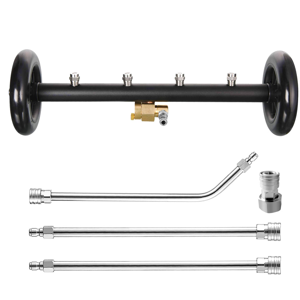 Tool Daily undercarriage cleaner 16-inch spray head for undercarriage dirt removal