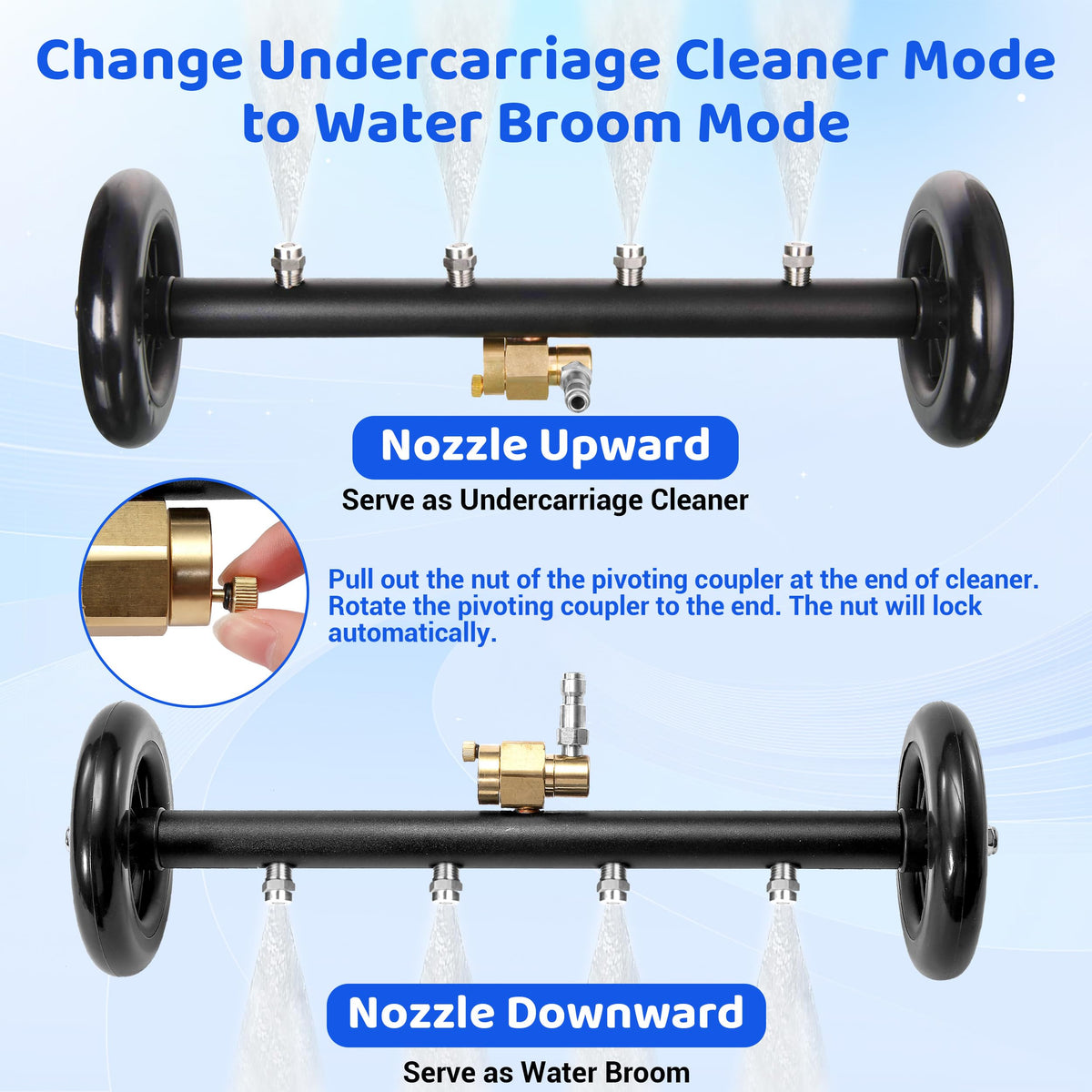 Tool Daily vehicle underbody cleaning spray targets road grime