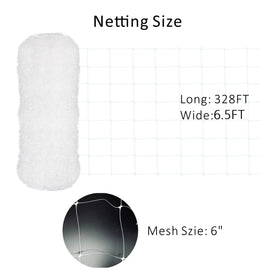 Toolazy Trellis Netting close-up shows the 6-inch mesh strength.