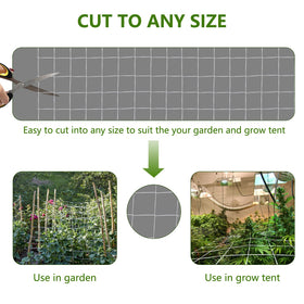 Toolazy Trellis Netting easy unroll and tangle-free storage