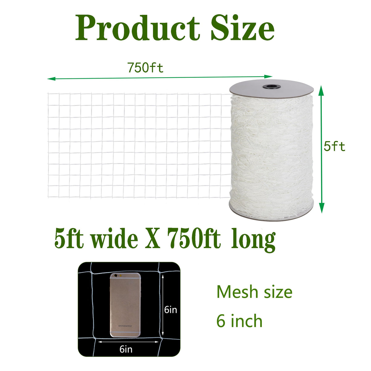 Toolazy Trellis Netting garden setup shows cut-to-size installation over frames