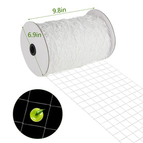 Toolazy trellis netting reel enables quick setup and tangle-free storage.