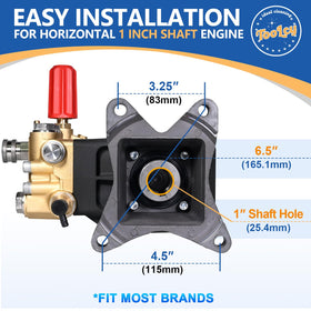 TOOLCY adjustable unloader for pressure tuning