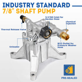 Toolcy pump assembly designed for Honda and Simpson replacements.