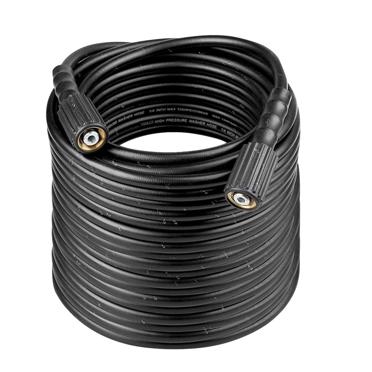 TOOLCY pressure washer hose 3400psi-50ft for versatile cleaning tasks.