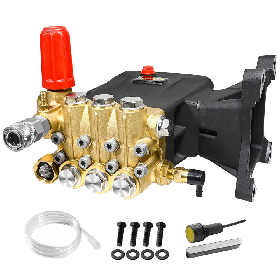 TOOLCY pressure washer pump 3600-4400 PSI ready for powerful cleaning tasks