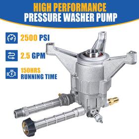 TOOLCY 2500 PSI 2.5 GPM performance pump for efficient outdoor cleaning