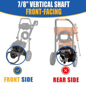 TOOLCY wide compatibility with 7/8 inch shaft washers for multiple brands