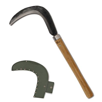 Toolgather Josun Sickle blade close-up for precise cutting in tough brush