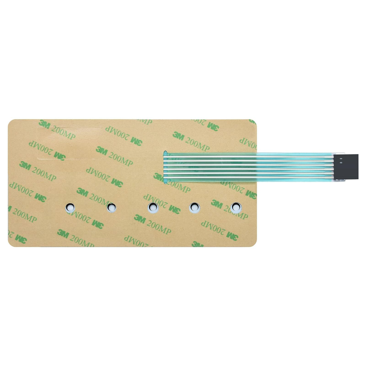 Toolhome easy-install membrane pad for MasterTemp speeds setup with clear labeling