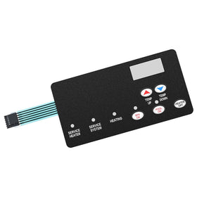 Toolhome switch membrane pad for MasterTemp button panel improves responsive control