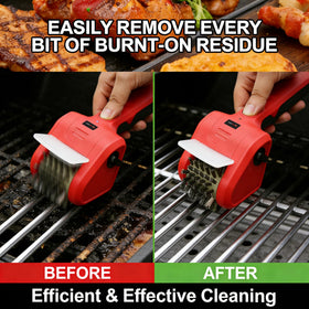Toolspace detachable brush head for easy rinsing and versatile cleaning