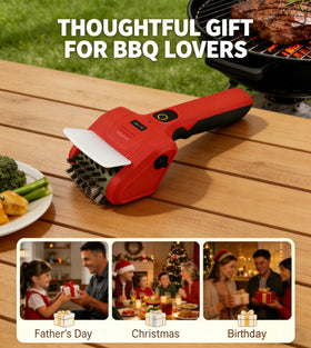 Toolspace outdoor grill cleaning in action on grills, griddles and barbecues
