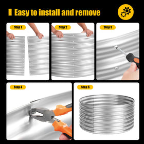 Toolterritary large 4x4x1.5ft ring provides ample space for wood fires.