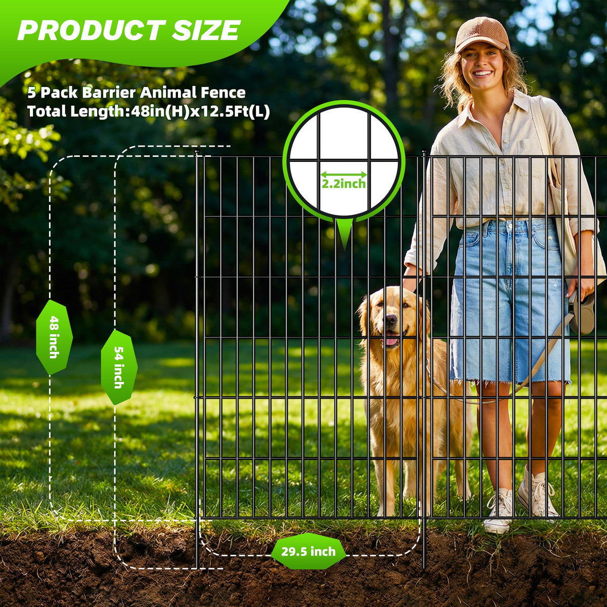 Toolterritary rustproof metal fence close-up shows protective coating and sturdy construction.