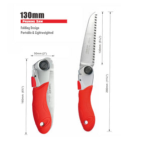Toolux ergonomic anti-slip handle reduces hand fatigue during long pruning sessions.