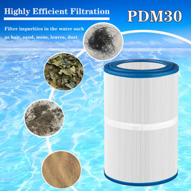 Toolyuan trilobal fiber filter media for durable spa filtration