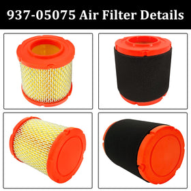 Toolyuan Troy-Bilt 679cc engine filter ready for replacement.