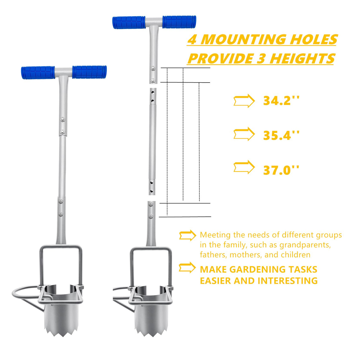 Toolzeen durable carbon steel construction resists rust for long-lasting use.