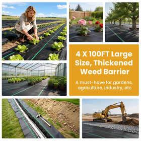 TOONARS gravel path setup with weed barrier for neat, long-lasting results