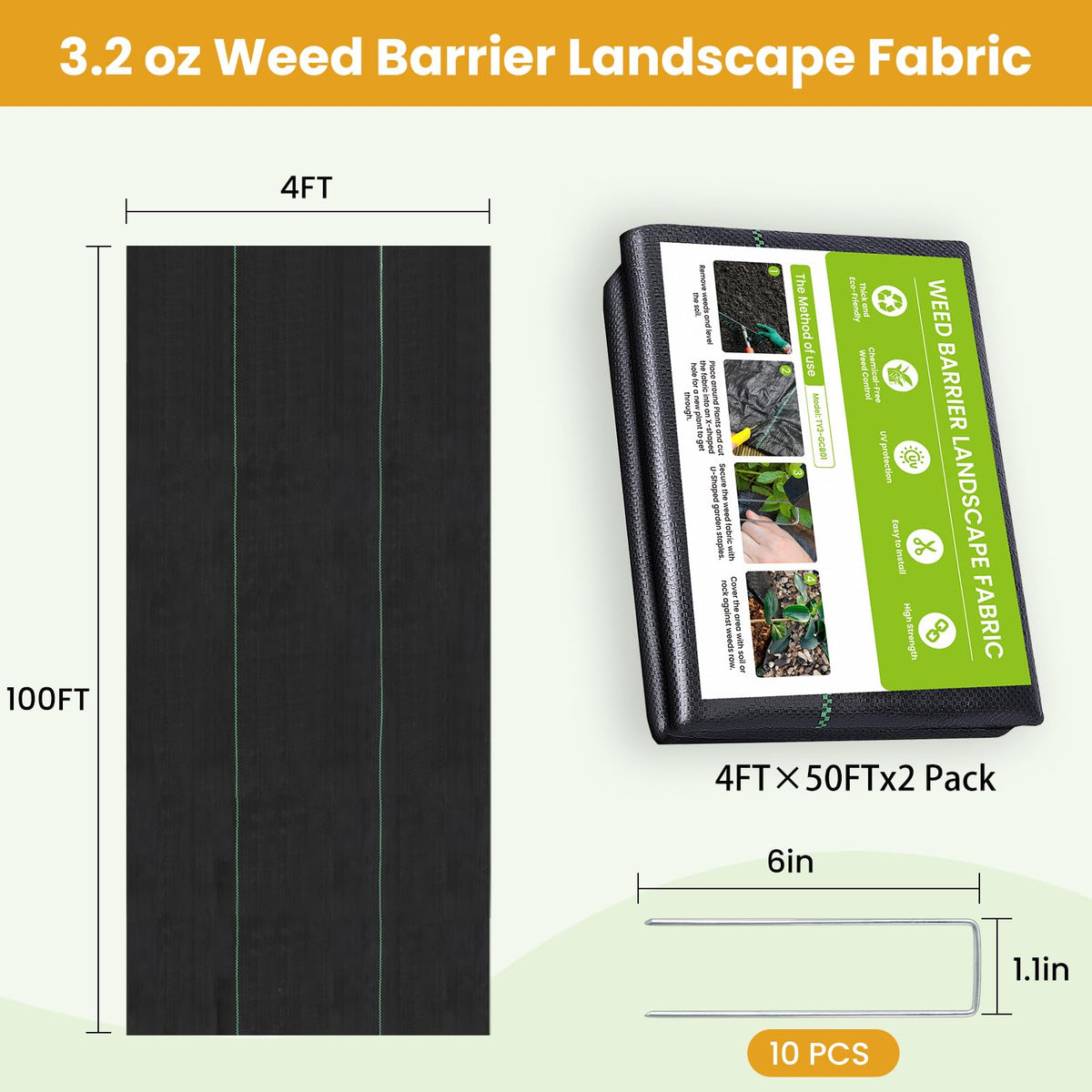 TOONARS greenhouse floor application preserves a clean, weed-free growing area