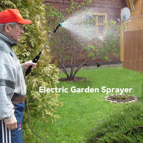 TOOVEM battery-powered sprayer on for cordless use