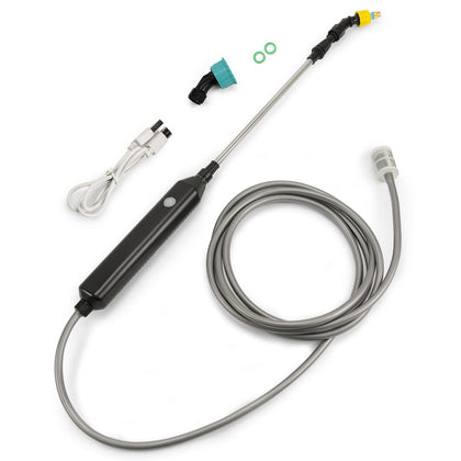 TOOVEM electric sprayer handle charging for quick readiness