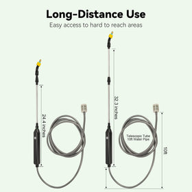 TOOVEM three nozzles offering mist and stream options