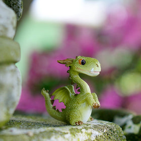 Top Collection 4412 hand-painted fairy garden figure showcases detailed craftsmanship for charming displays.