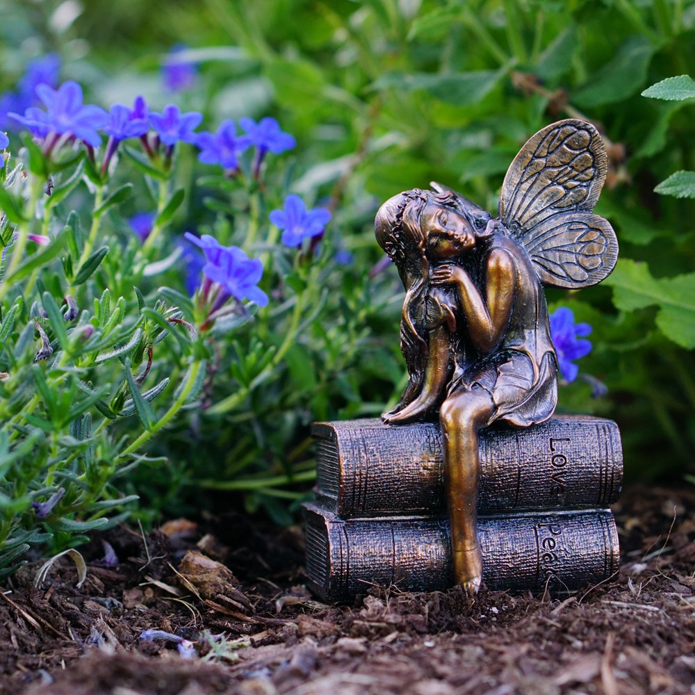 Top Collection miniature garden fairy figure adds charm to any fairy garden