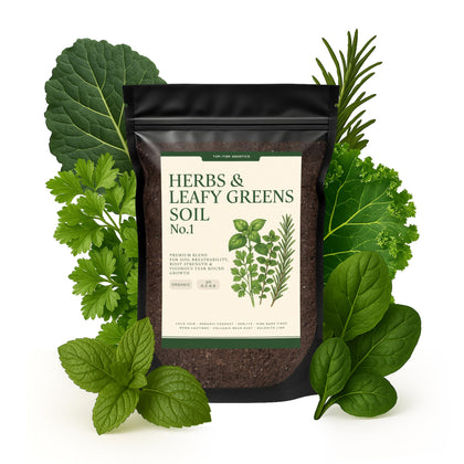 Top Tier Genetics potting mix bag for basil supports vibrant growth and healthy roots.