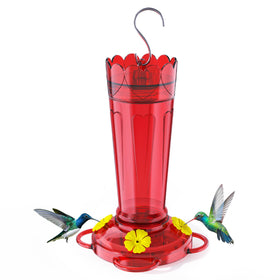 TOP XIAN 14oz bottle feeder attracts backyard birds for extended viewing