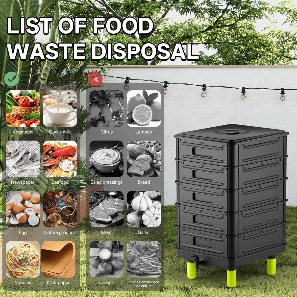 TOP XIAN included gloves and tools with the bin kit