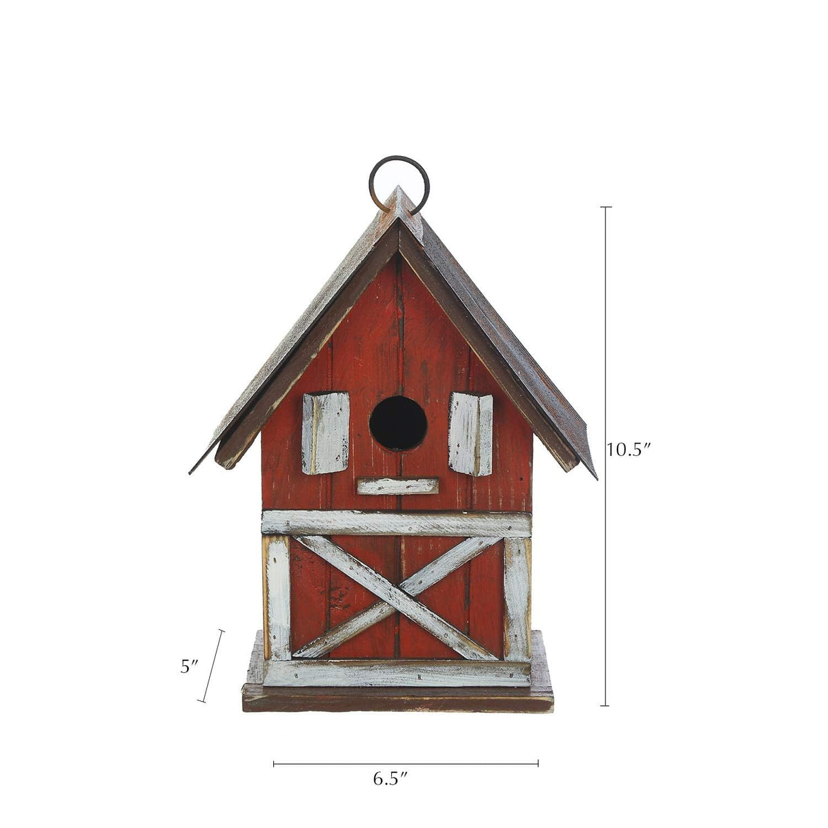 Topadorn birdhouse premium materials ensure lasting charm.