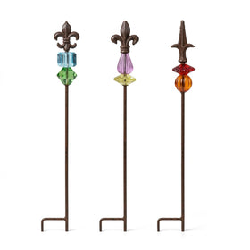 Topadorn ornamental stake for beds and balconies accents arrangements