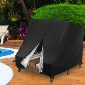 Topcover easy install zipper allows quick covering or removal.