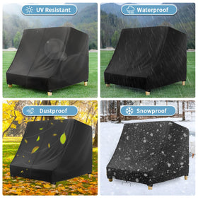 Topcover off season storage friendly design for compact porch or patio.