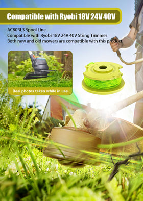 TOPEMAI 8+2 pack spool kit for fast lawn maintenance.