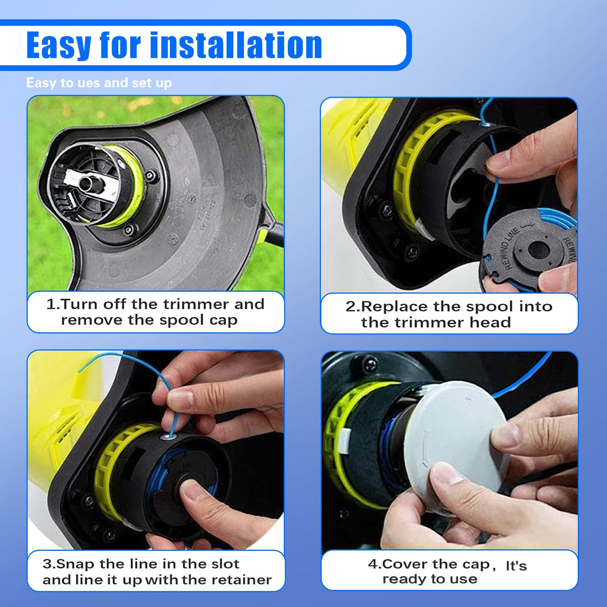TOPEMAI AC14RL3A line features wear and heat resistance for longer life.