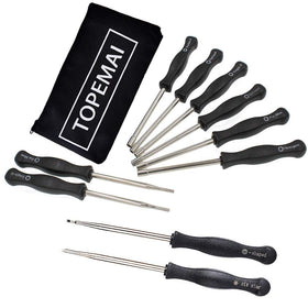 TOPEMAI small head D tool in use for tight carburetor access