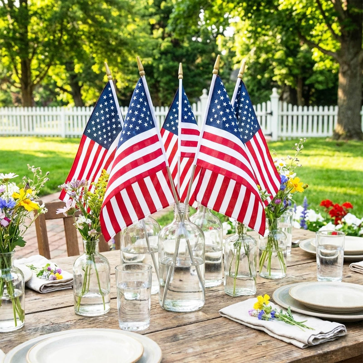 TopFLAGS durable flags suitable for events and decor.