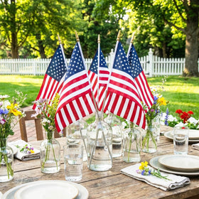 TopFLAGS durable flags suitable for events and decor.