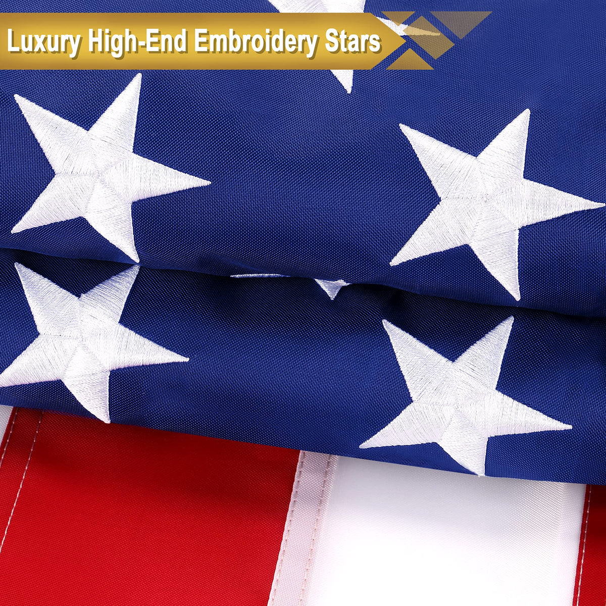 TOPFLAGS fade-resistant coating keeps colors vibrant outdoors