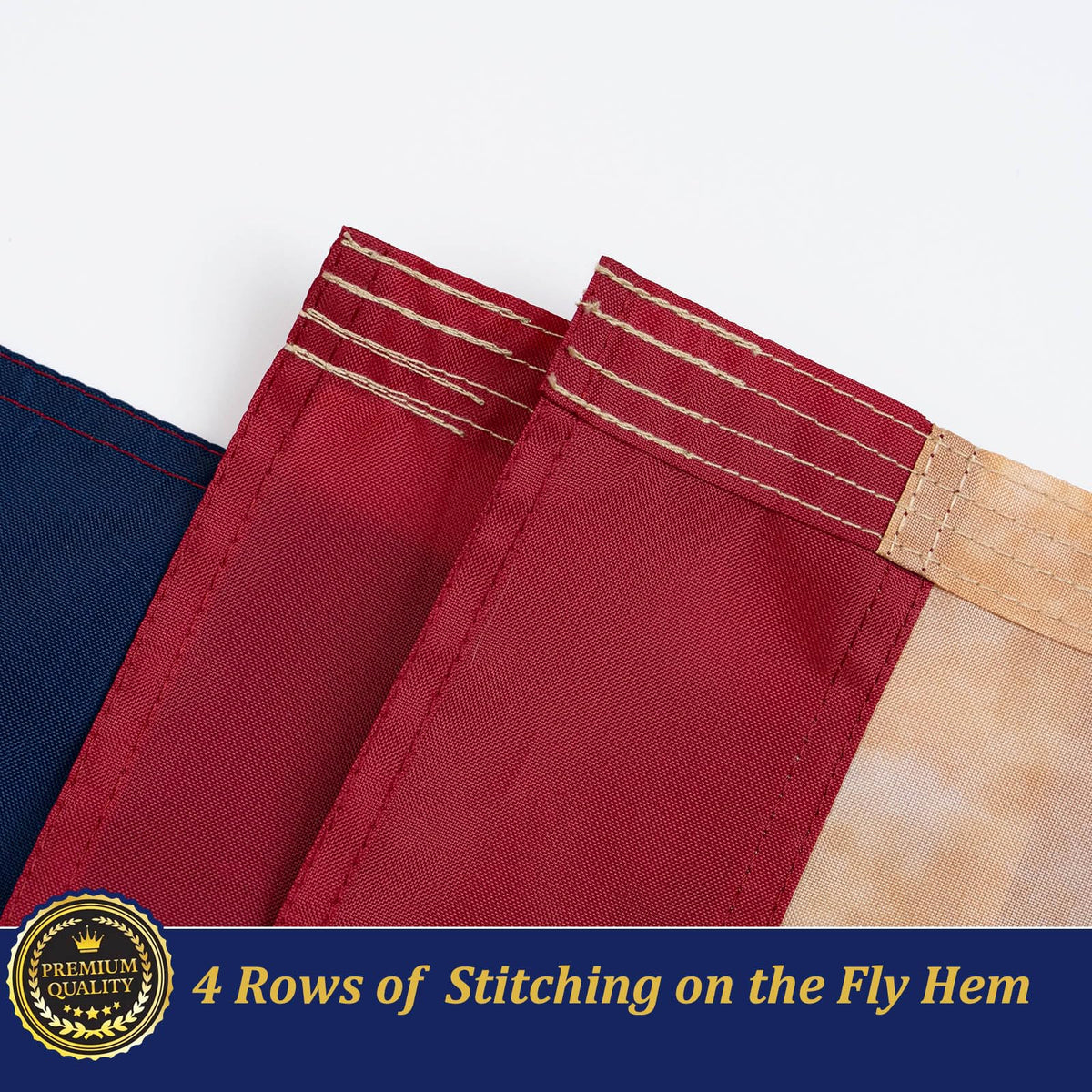 TOPFLAGS Betsy Ross flag designed for porch, wall, or flagpole display.