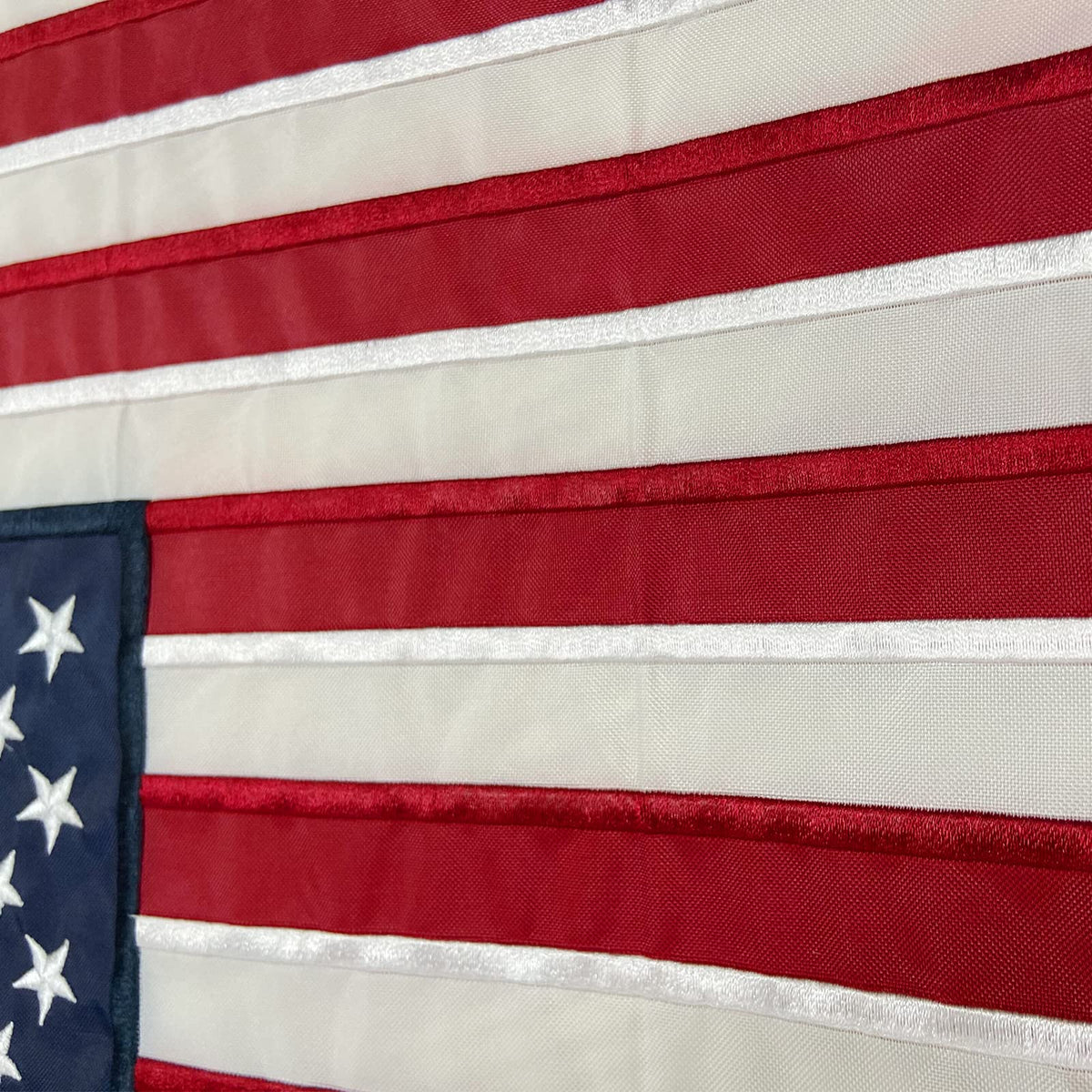 TOPFLAGS Polyester flag with fade-resistant color for long-lasting outdoor display.