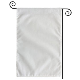 TOPFLAGS 12x18 double-sided flag front view, ready for two designs.